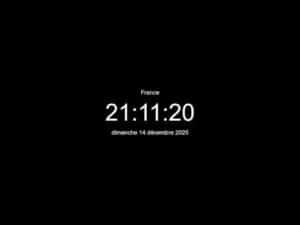 Lire la suite à propos de l’article Horloge / Heure actuelle en France / Horloge en direct France / Quelle heure est-il ?