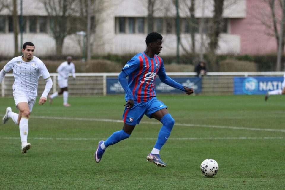 L'attaquant Djibi Seck.