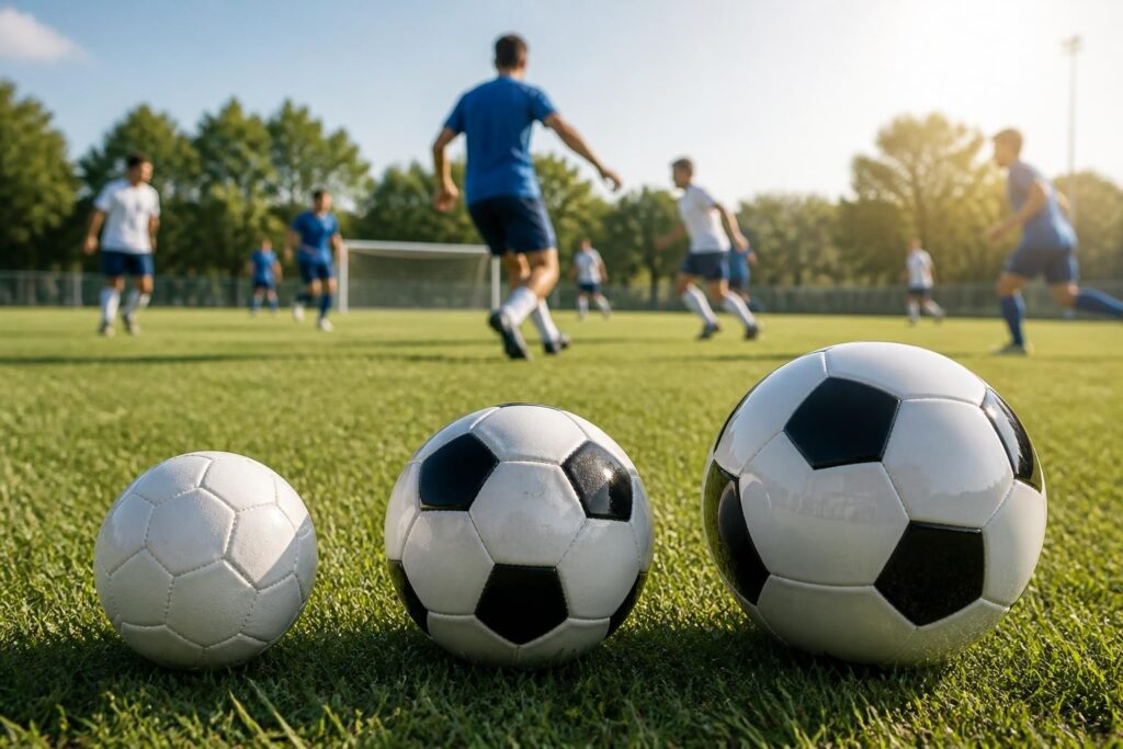 Bien choisir un ballon de football : taille, matière, usage
