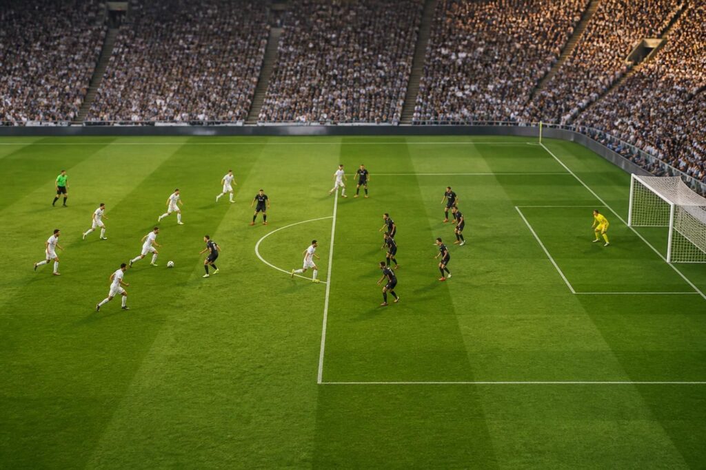 découvrez les fondamentaux du pressing au football, avec une explication claire des stratégies de bloc haut et de bloc bas pour mieux maîtriser le jeu.
