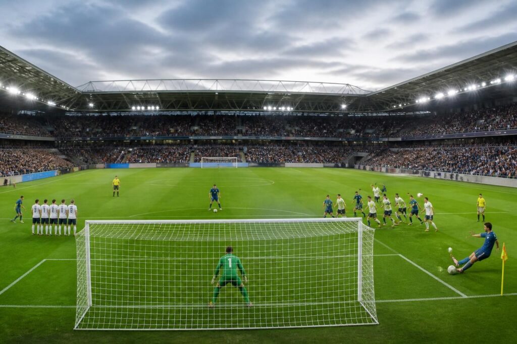 découvrez les règles essentielles des coups de pied arrêtés au football : coup franc, penalty et corner expliqués simplement pour mieux comprendre le jeu.