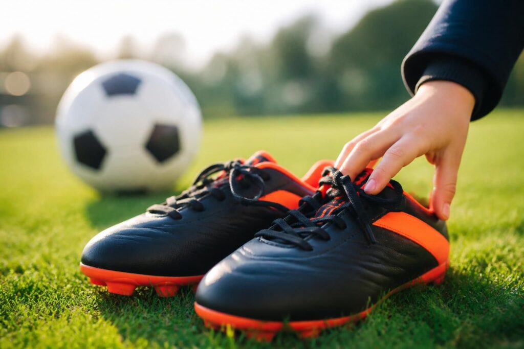 découvrez comment bien choisir la première paire de crampons de football pour enfant, alliant confort, stabilité et performance pour accompagner vos jeunes footballeurs dès leurs premiers pas sur le terrain.