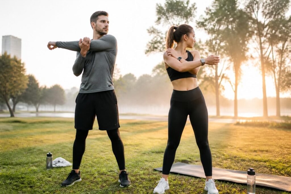 Échauffement avant le sport : la routine complète en 10 minutes