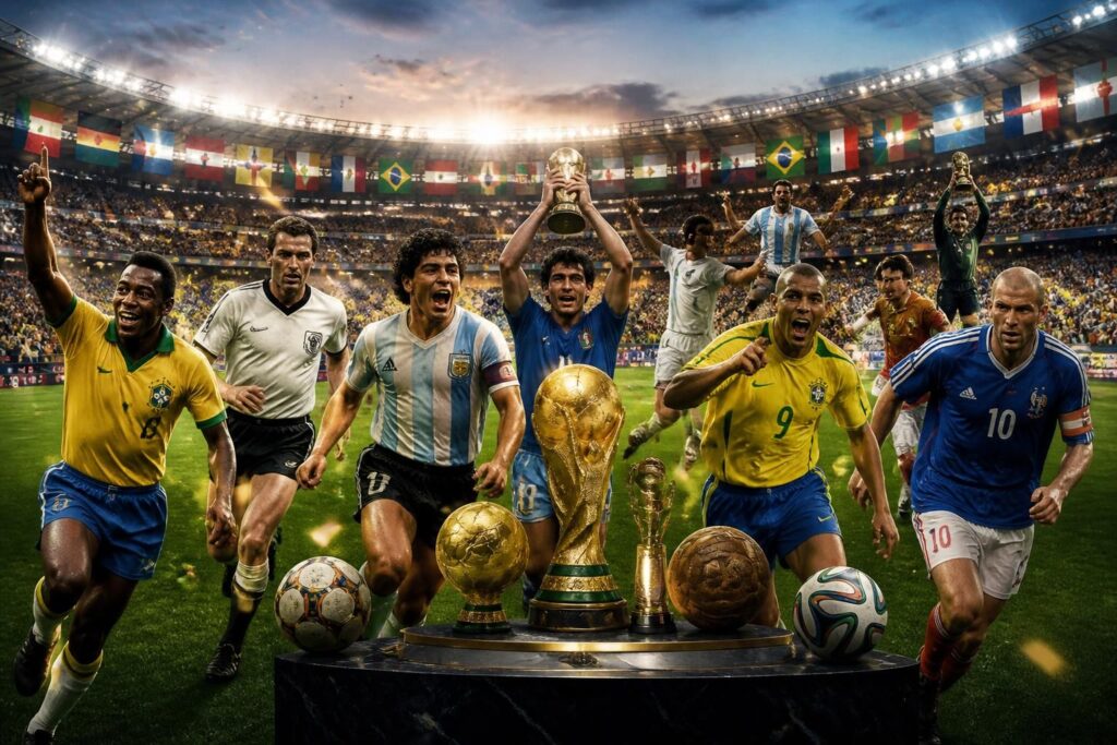 découvrez l'histoire passionnante de la coupe du monde de football, ses vainqueurs légendaires et les moments clés qui ont marqué ce tournoi emblématique.