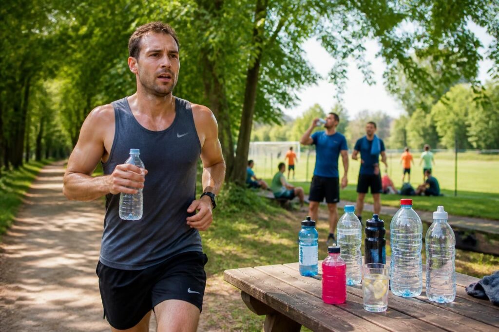 Hydratation et sport : combien boire, quand et quoi