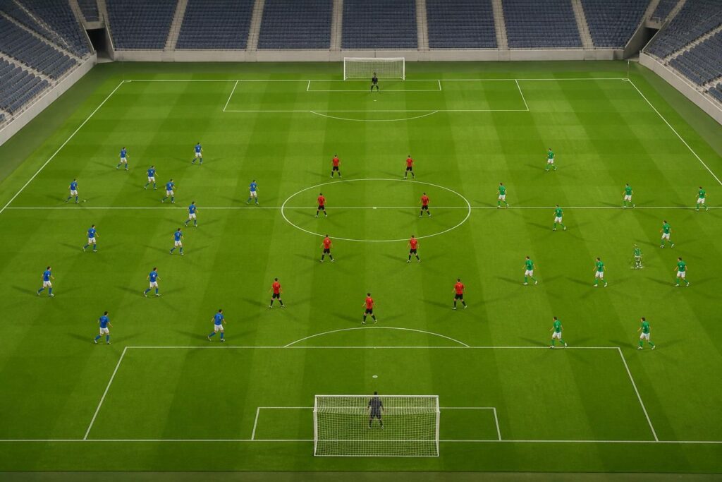 découvrez les principaux systèmes tactiques au football comme le 4-3-3, 4-4-2 et 3-5-2, expliqués simplement pour mieux comprendre les stratégies de jeu.