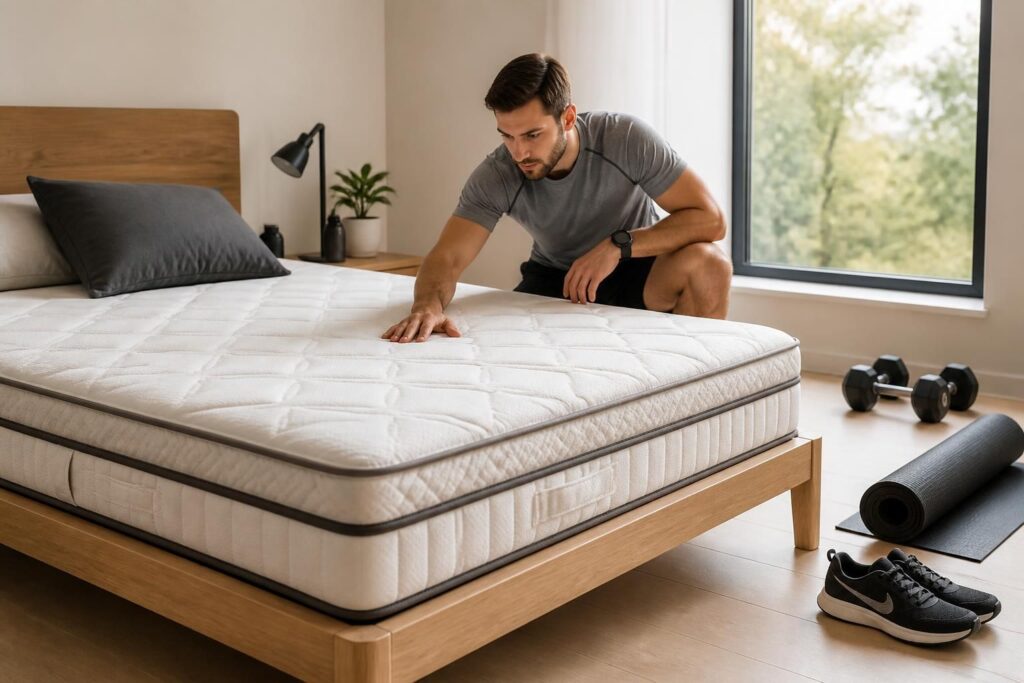 Choisir son matelas quand on est sportif