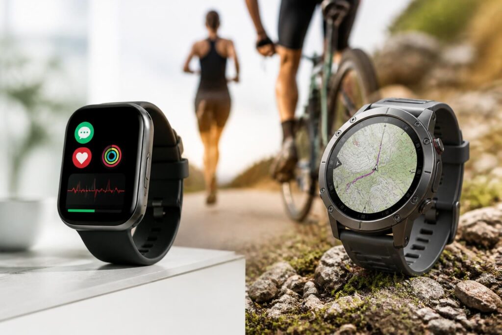 Montre connectée vs montre GPS : laquelle pour le sport
