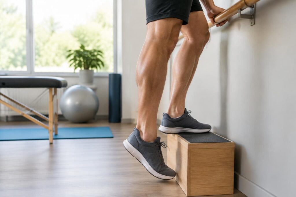 découvrez des exercices doux pour renforcer le tendon d’achille, améliorer sa souplesse et soutenir une reprise progressive, sans le brusquer.