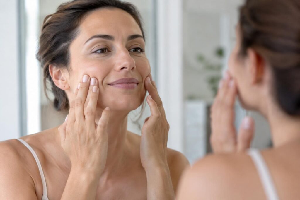 Gymnastique faciale, une routine simple pour tonifier le visage